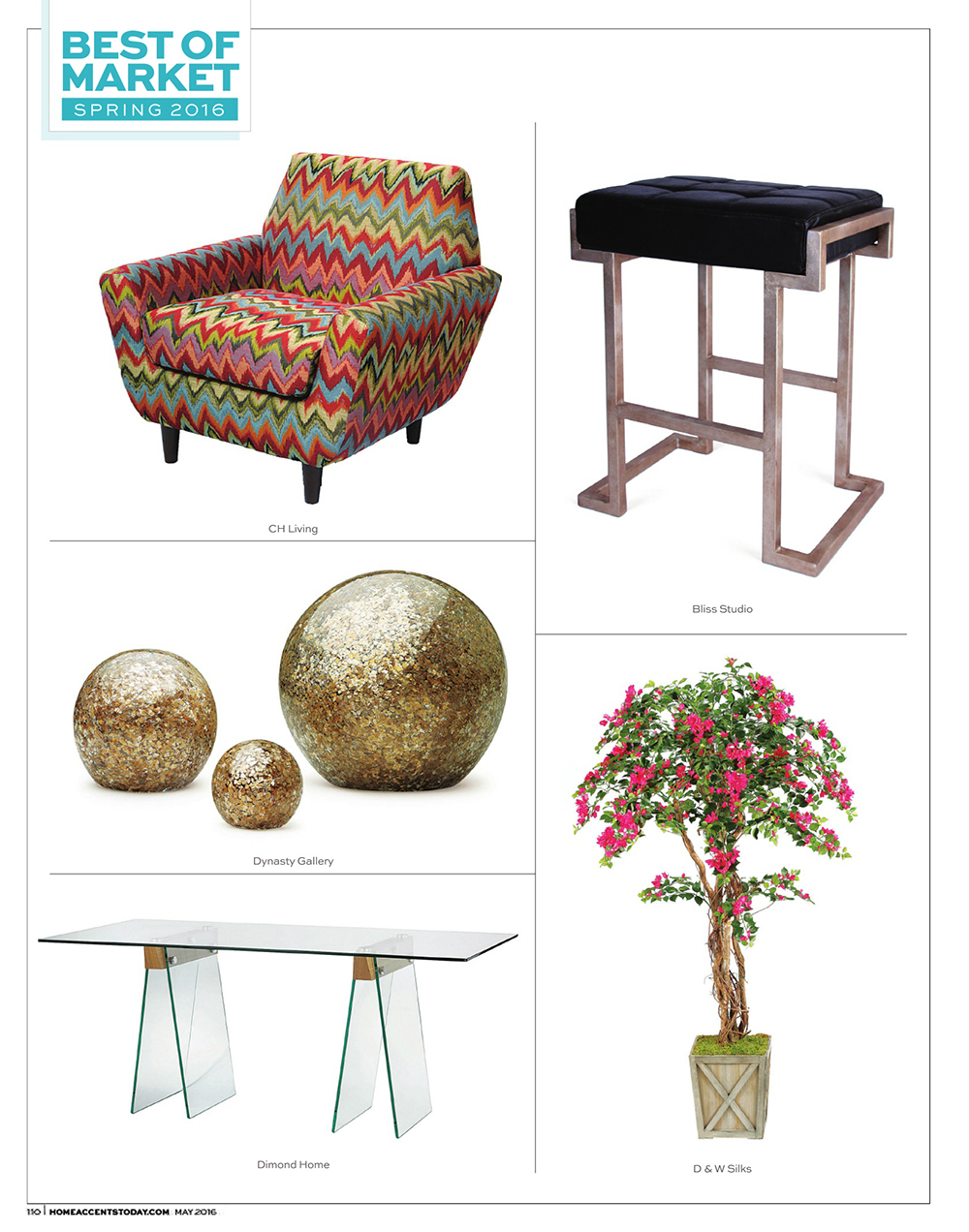 Home Accents Today - Best of Market - Spring 2016
